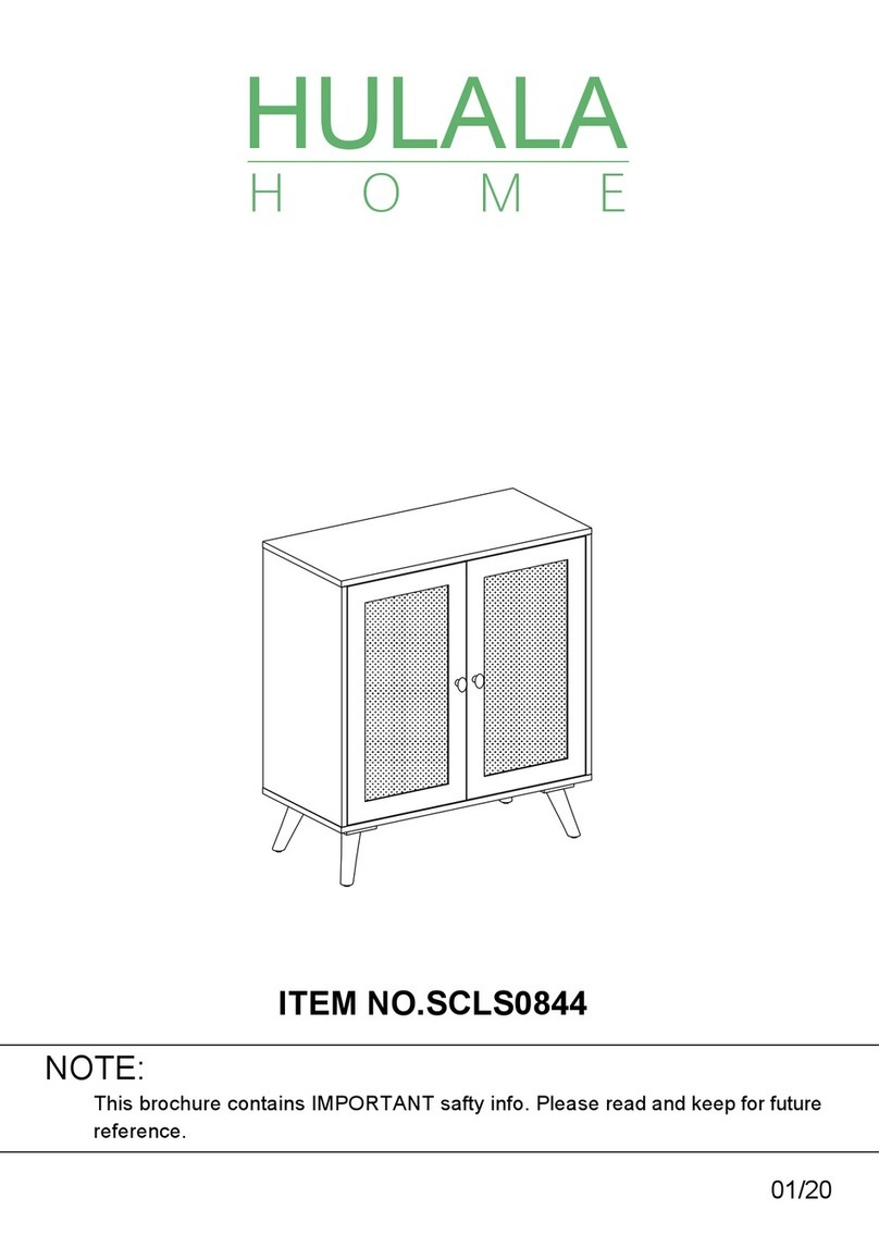 HULALA HOME SCLS0844 manual HULALA HOME SCLS0844 manual