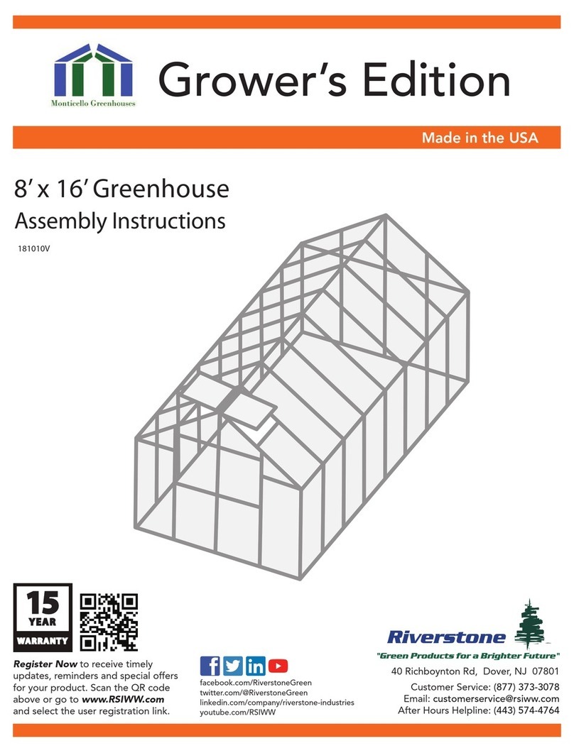 Riverstone Networks Grower's 181010V User manual