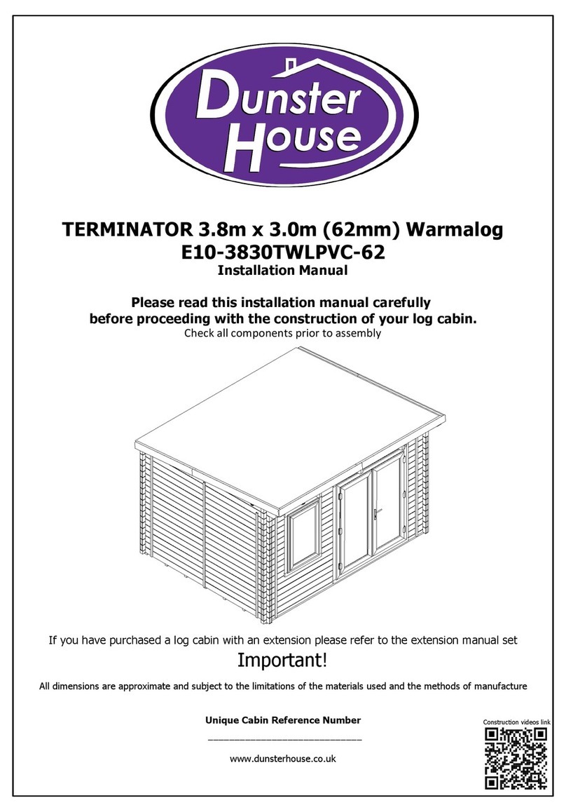 Dunster House TERMINATOR E10-3830TWLPVC-62 User manual Dunster House TERMINATOR E10-3830TWLPVC-62 User manual