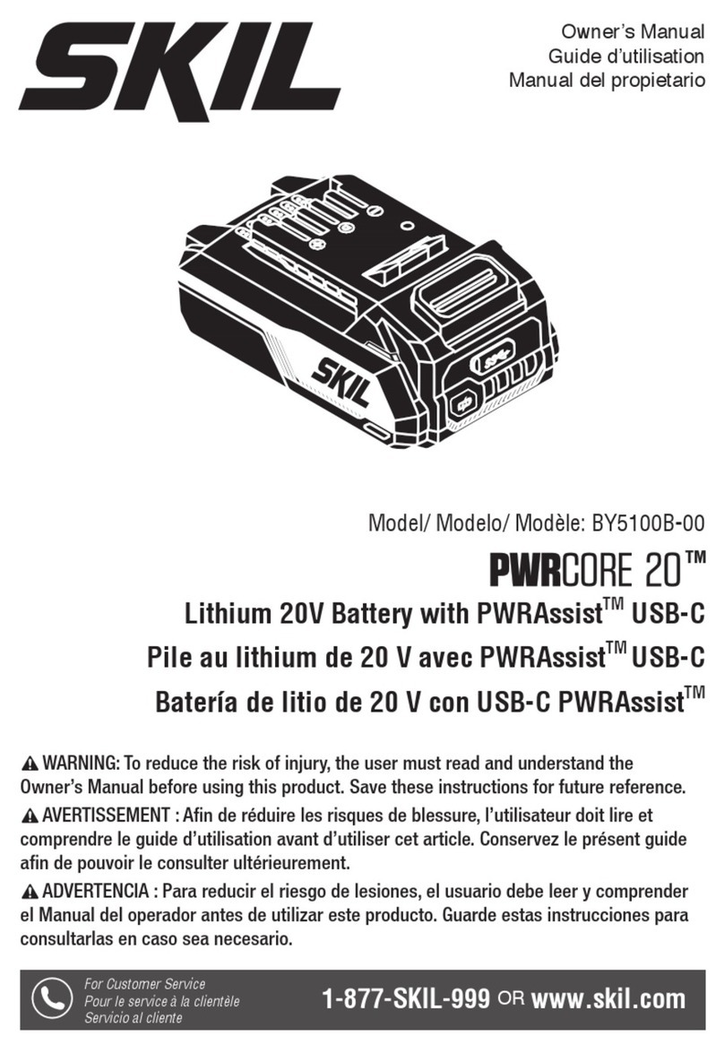 Skil PWECORE 20 BY5100B-00 User manual
