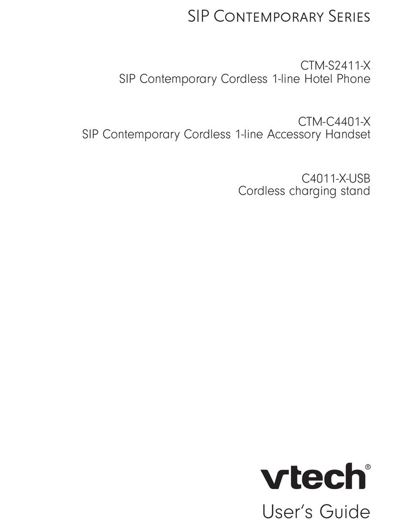 V-tech SIP Contemporary Series User manual