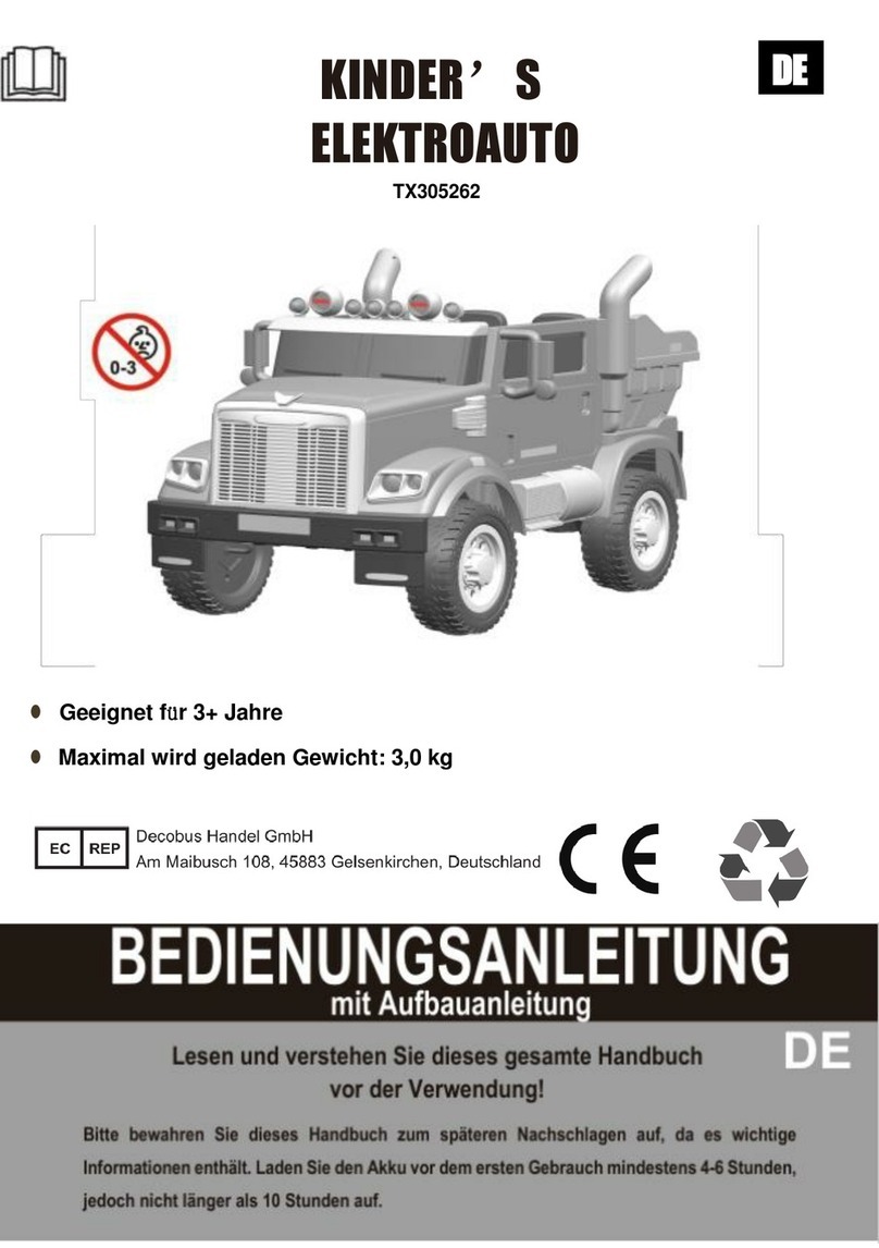 Decobus Handel TX305262 owner's manual