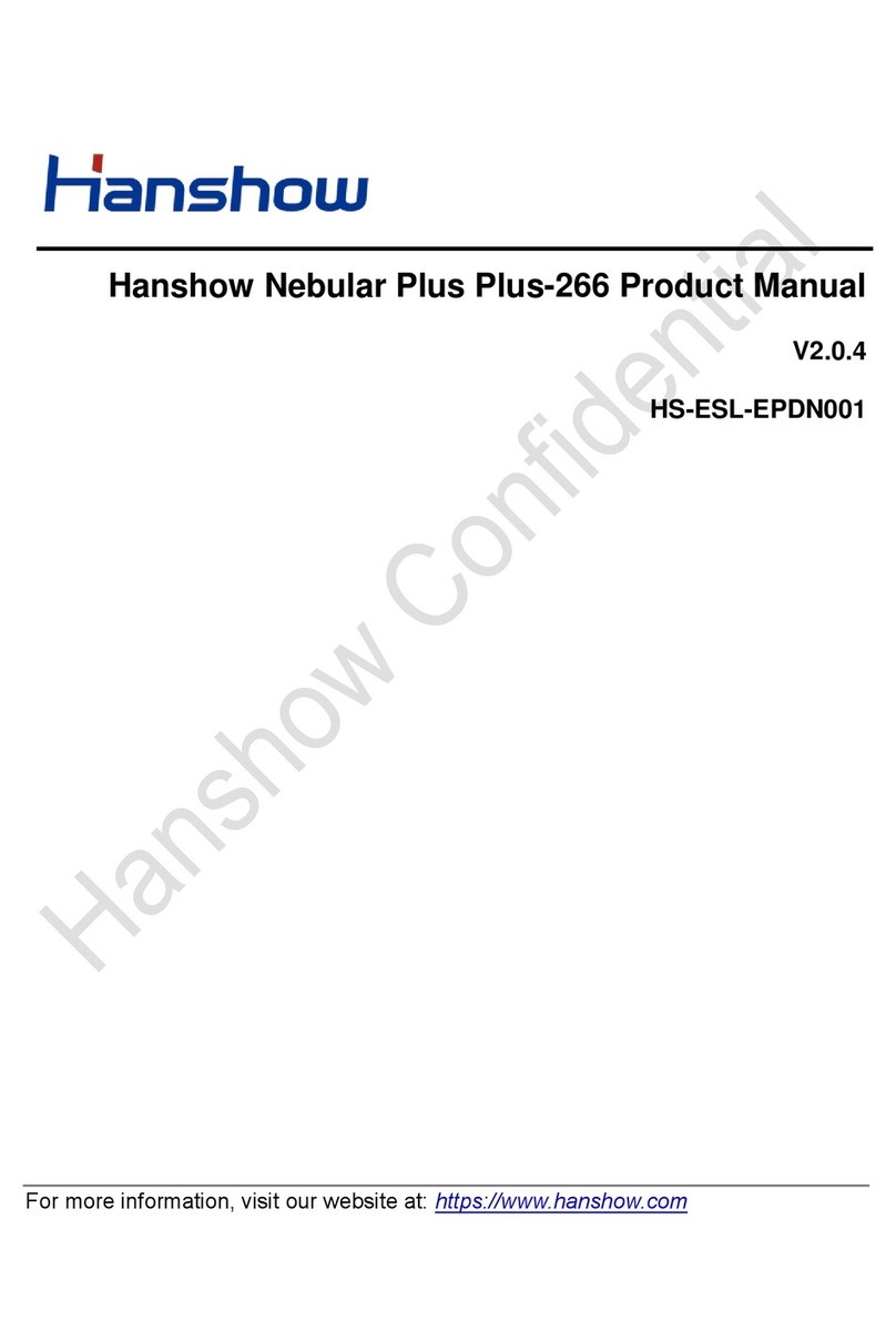 hanshow Nebular Plus User manual