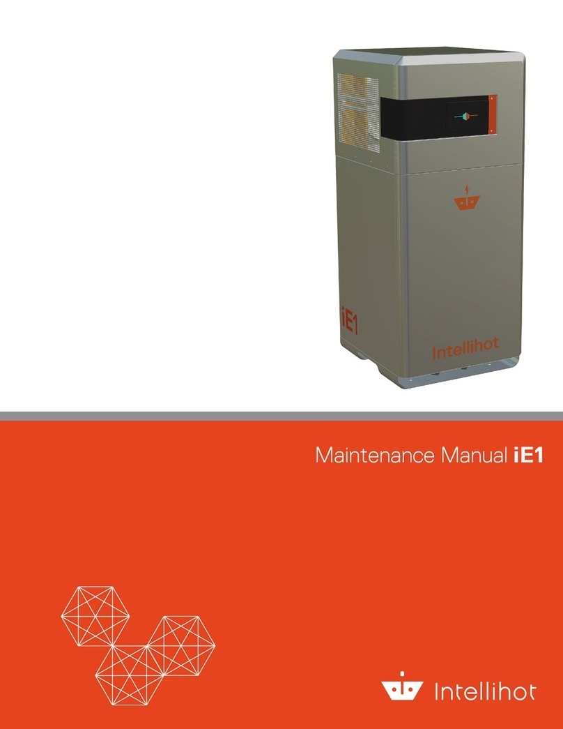 Intellihot iE1 User manual