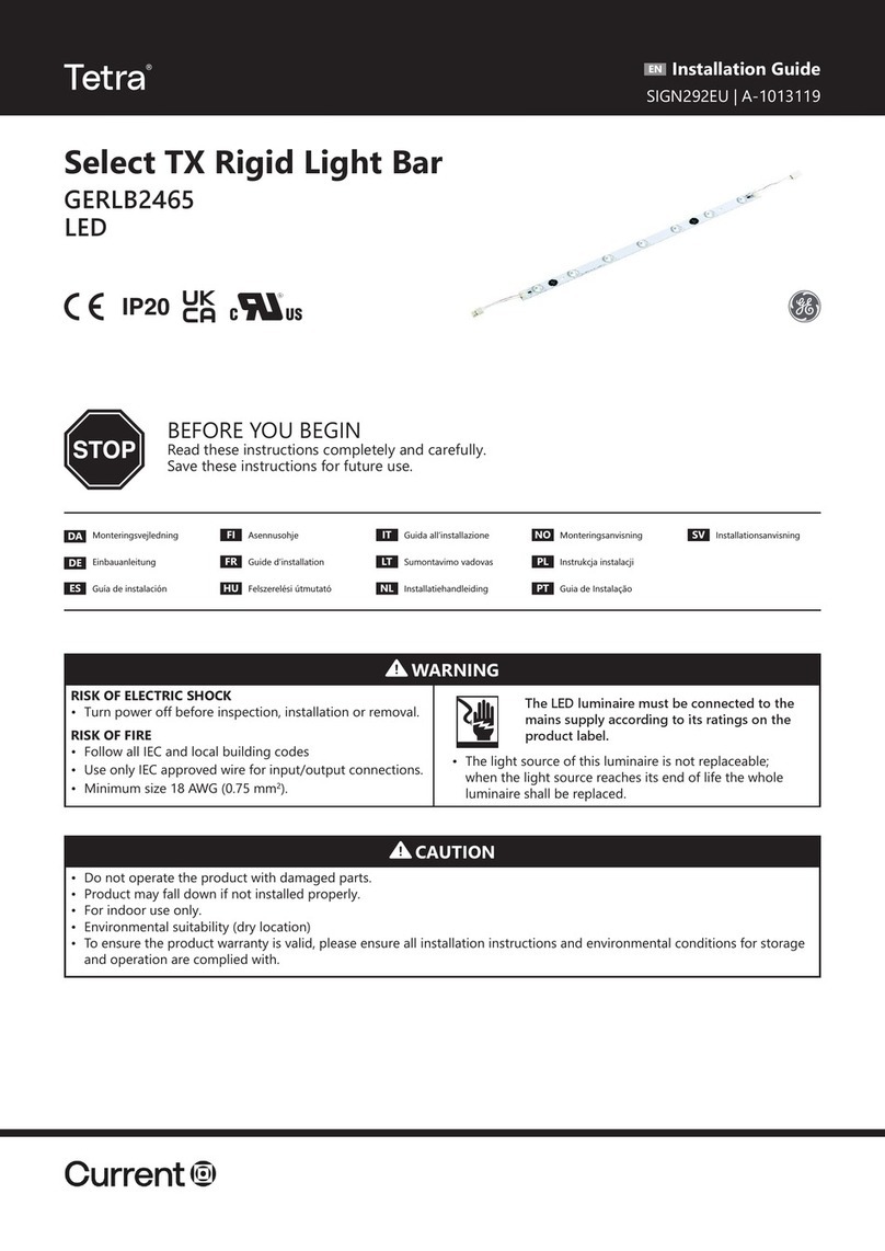 Current Tetra GERLB2465 User manual