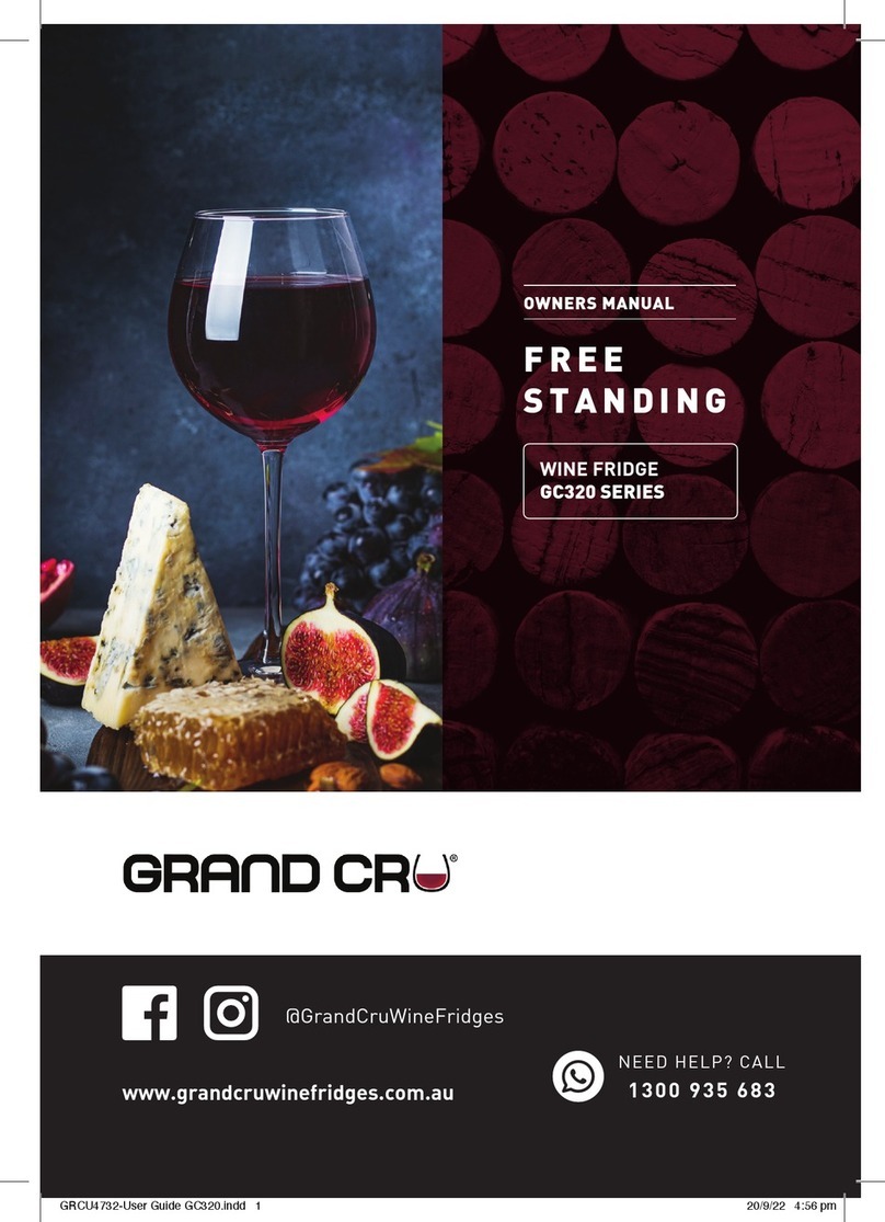 Grand Cru GC320 Series owner's manual
