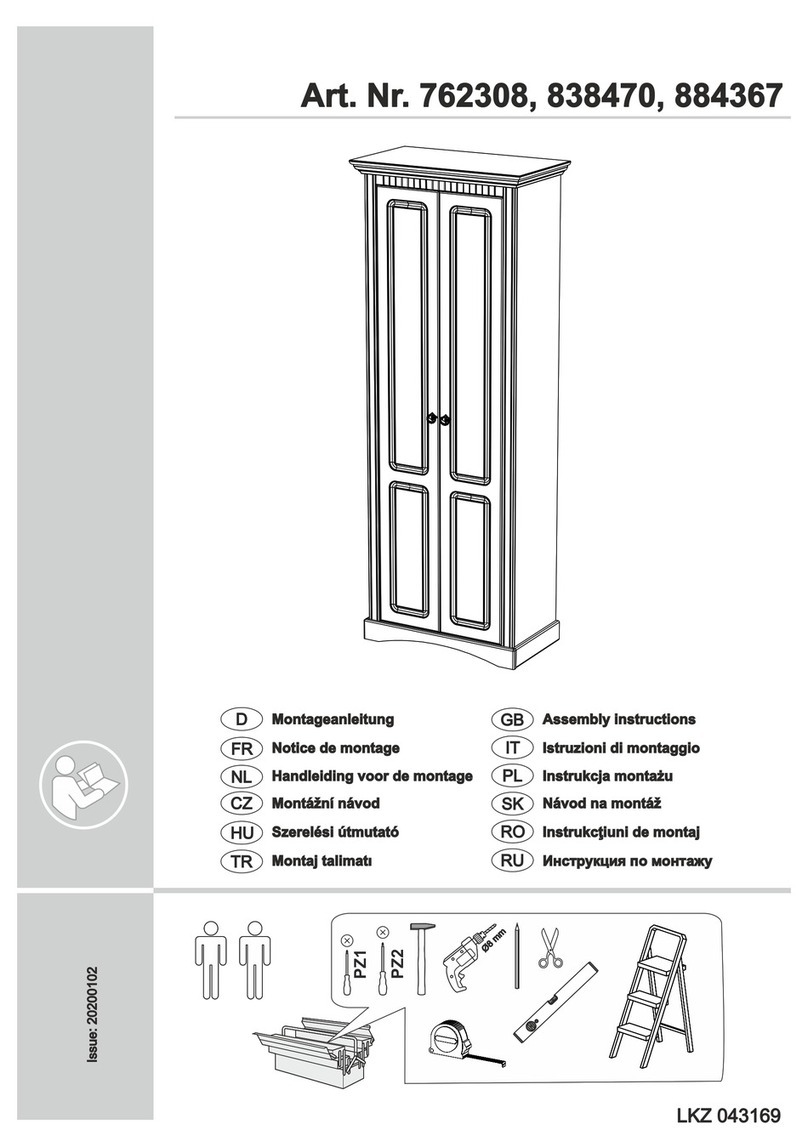 Otto 762308 Assembly instructions