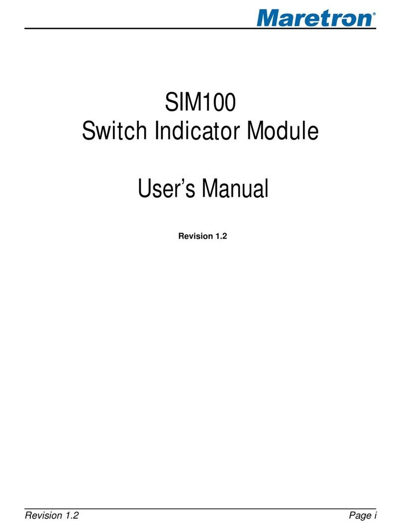 Maretron SIM100-01 user manual