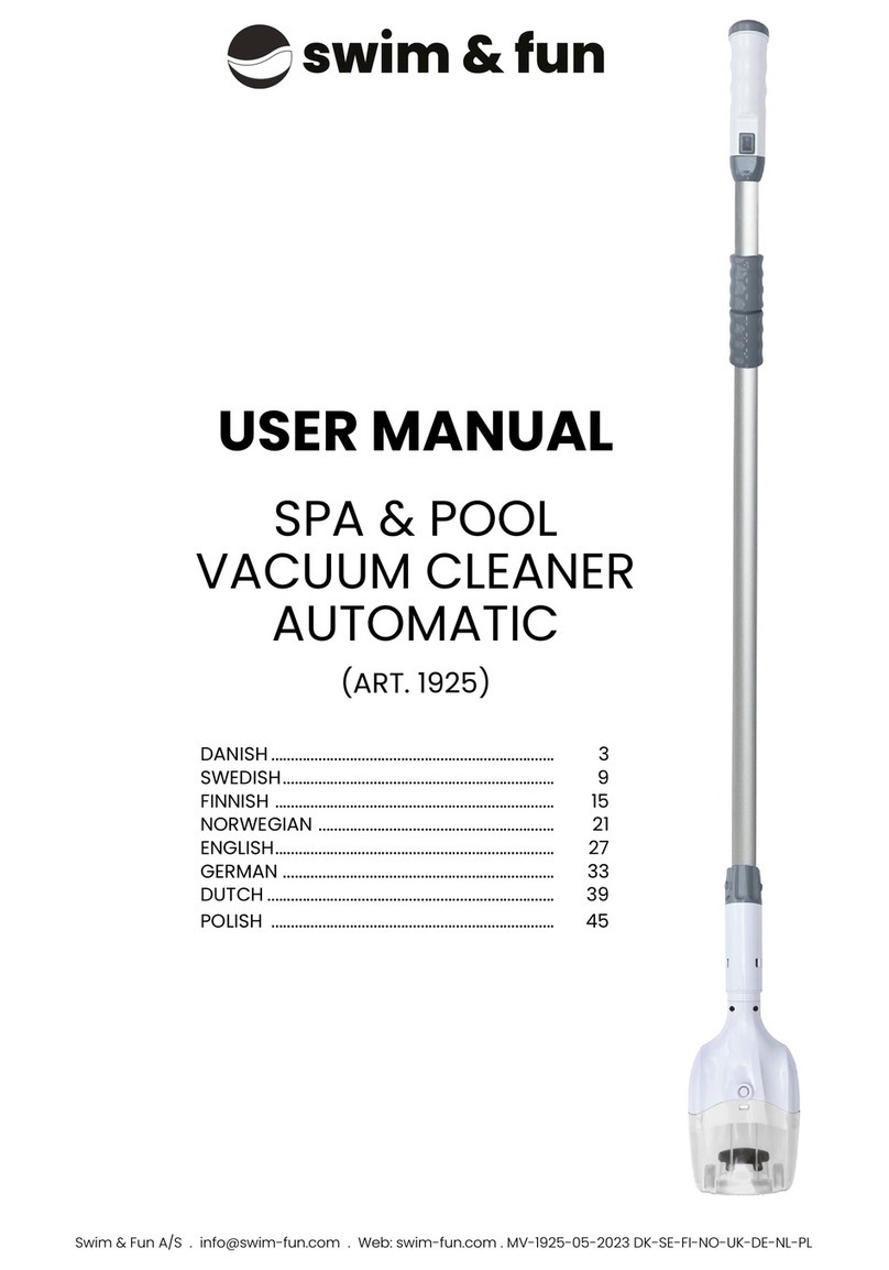 Swim & Fun 1925 user manual