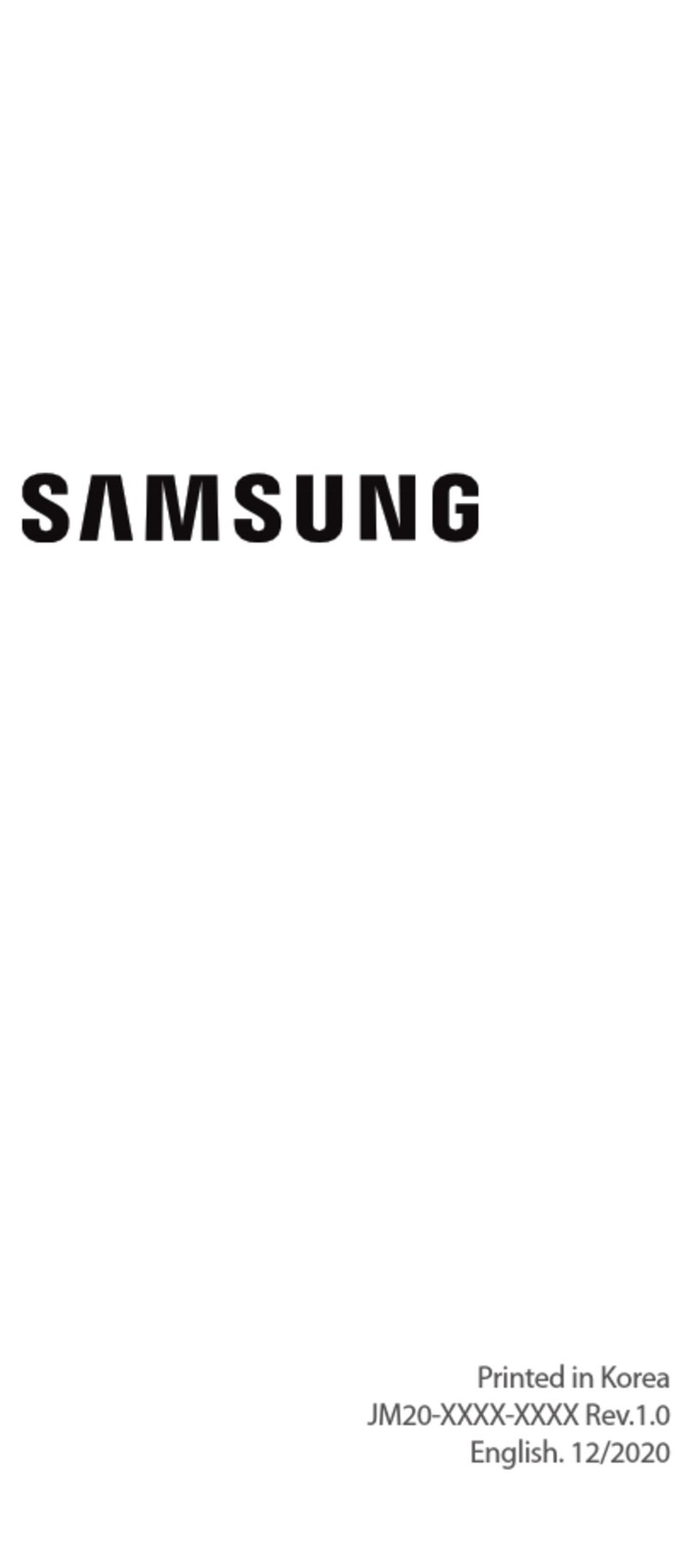 Samsung SM-A226B/DSN User manual