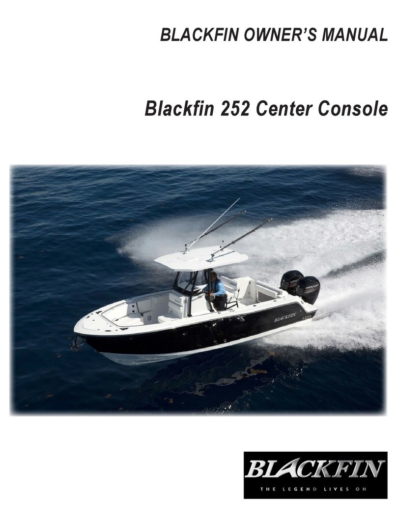 Blackfin 252 Center Console owner's manual
