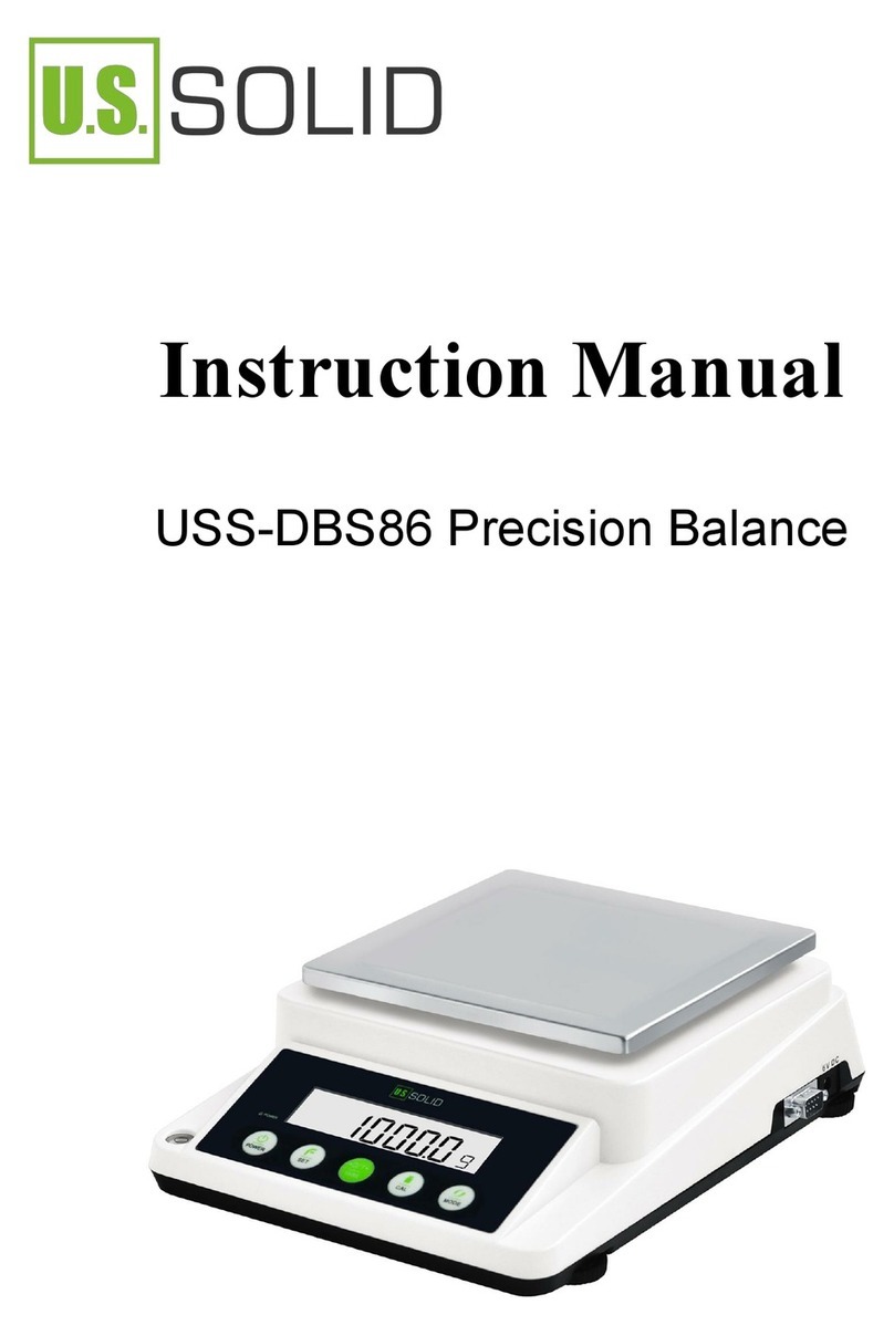 U.S. Solid USS-DBS86 instruction manual