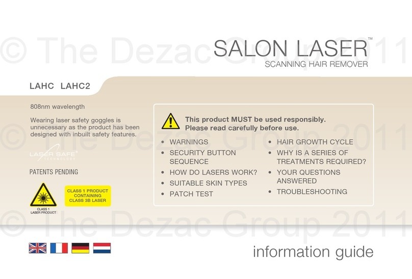 Rio SALON LASER LAHC Information guide