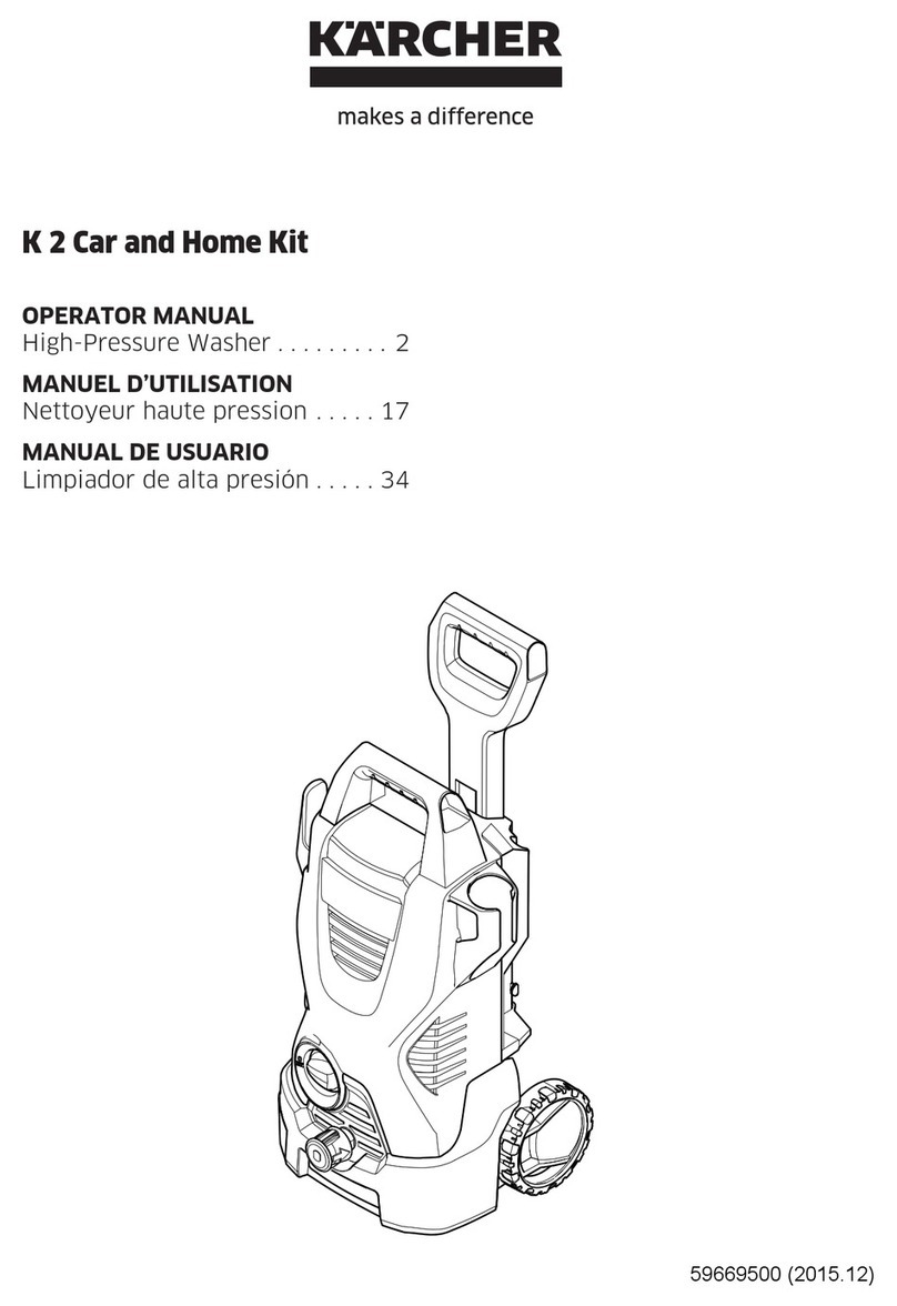 Kärcher K 2 Car and Home Kit Operator's manual