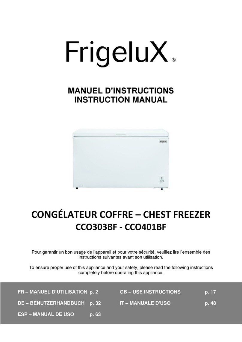 Frigelux CCO303BF instruction manual
