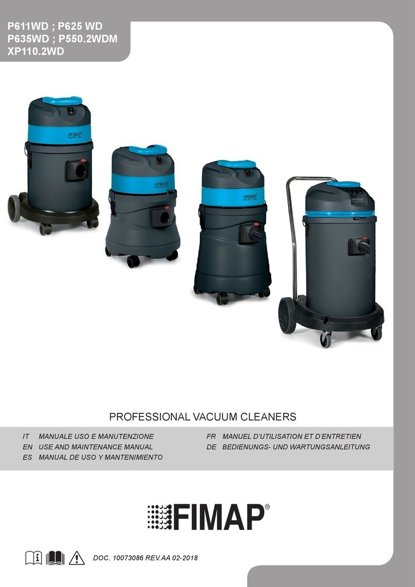 Fimap P611WD Use and maintenance manual