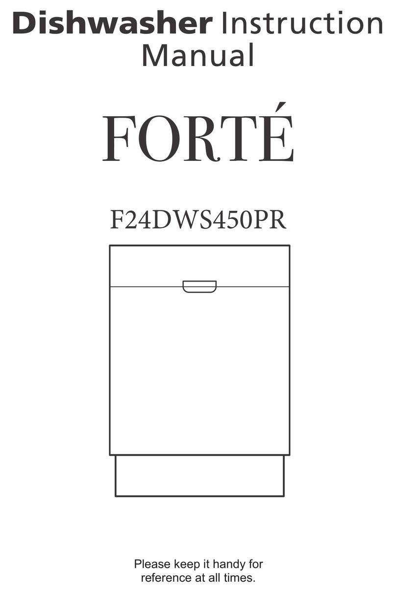 Forte F24DWS450PR instruction manual