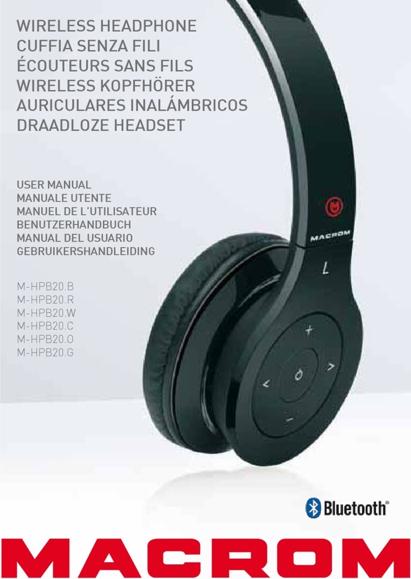 Macrom M-HPB20.C user manual