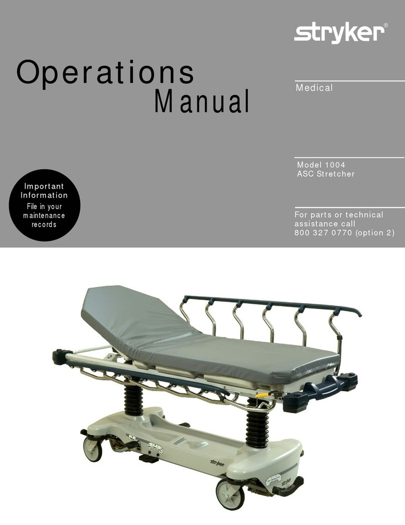 Stryker Model 1004 Operation manual