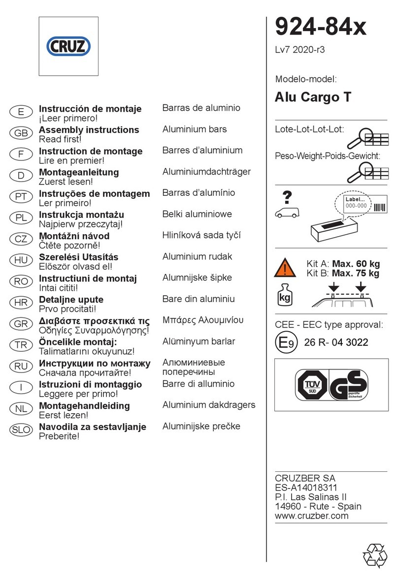 Cruz 924-843 Assembly instructions