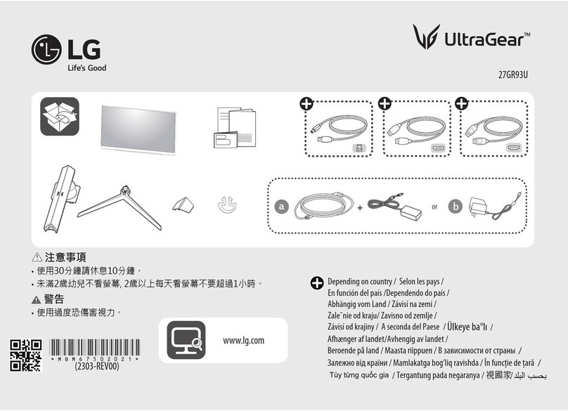 LG UltraGear 27GR93U-B.AHK User manual