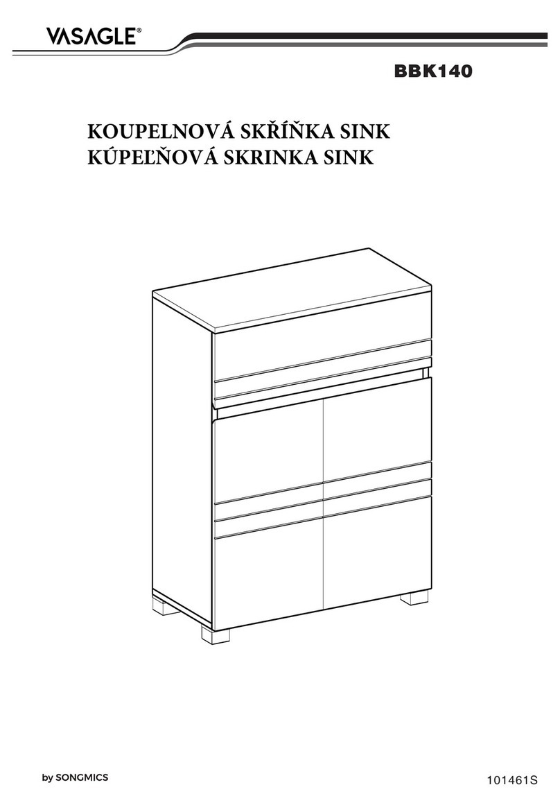 Songmics VASAGLE BBK140 User manual