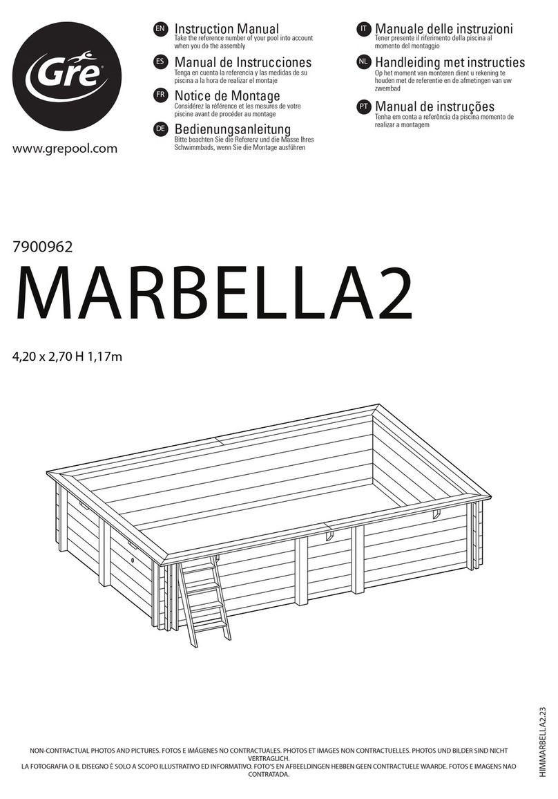 GRE MARBELLA2 instruction manual