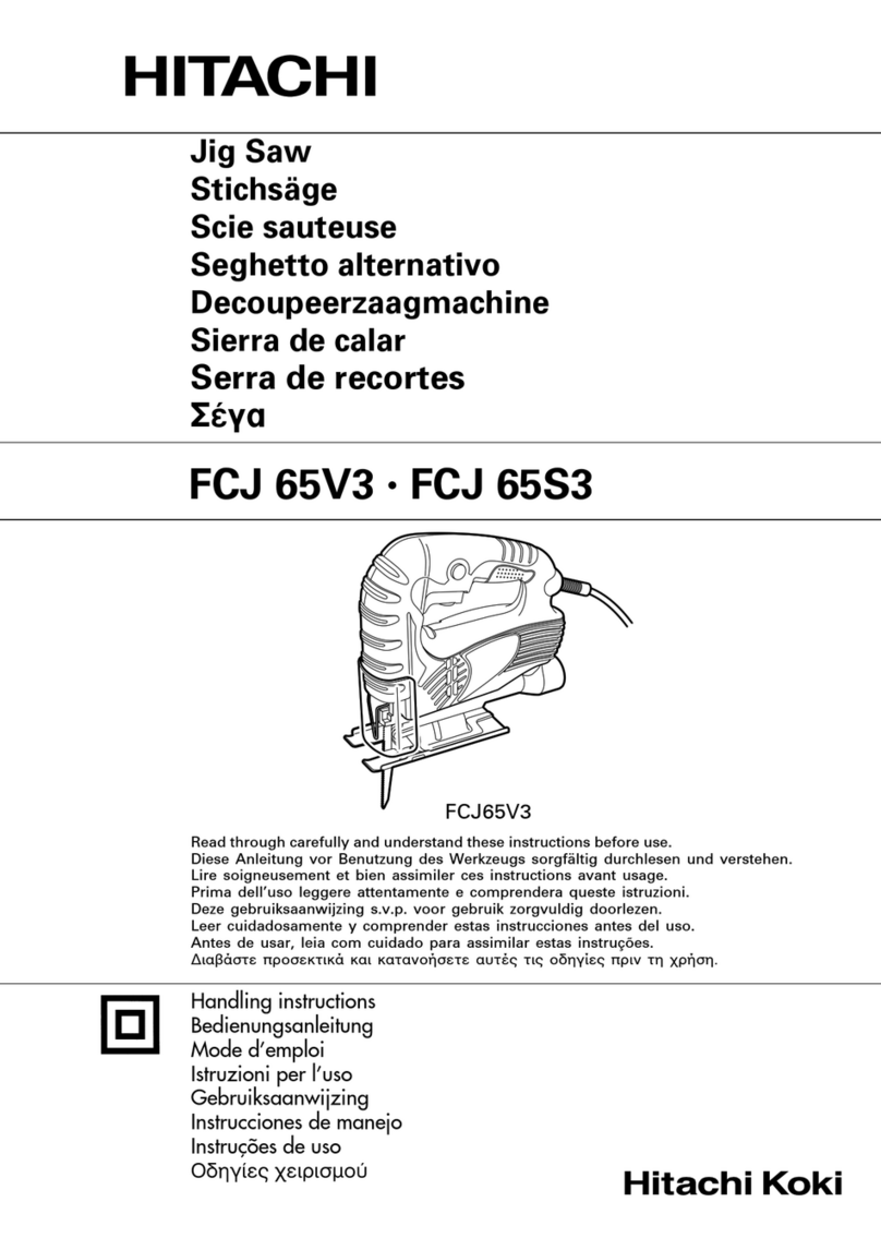 Hitachi FCJ 65S3 User manual