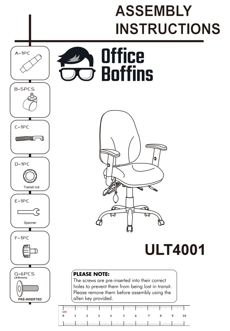 Office Boffins ULT4001 Assembly instructions Office Boffins ULT4001 Assembly instructions