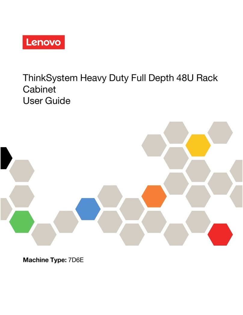 Lenovo ThinkSystem Heavy Duty Full Depth 48U User manual Lenovo ThinkSystem Heavy Duty Full Depth 48U User manual
