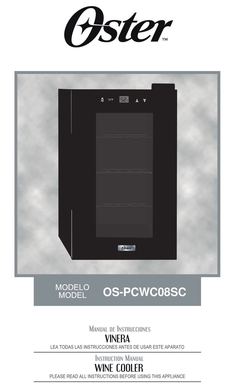 Oster OS-PCWC08SC instruction manual