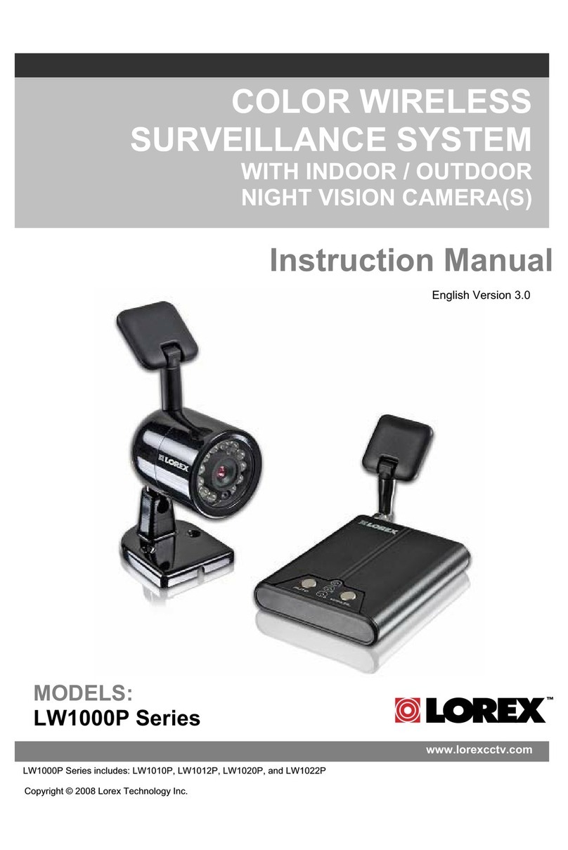 Lorex LW1000P Series User manual