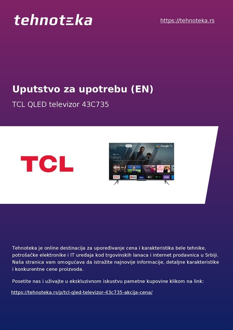 TCL 43C735 User manual