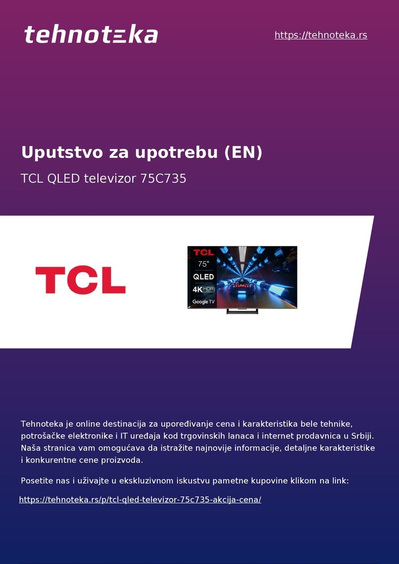 TCL 75C735 User manual