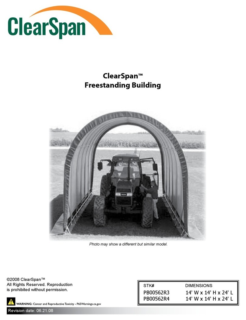 ClearSpan PB00562R3 manual