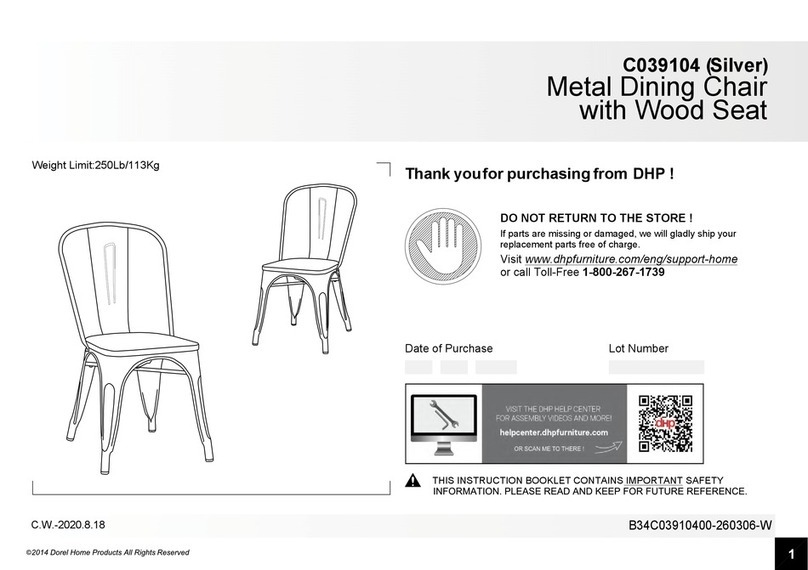 Dorel Home Products C039104 User manual