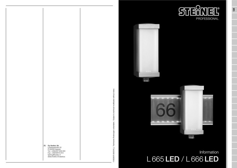 STEINEL PROFESSIONAL L 665 LED Information