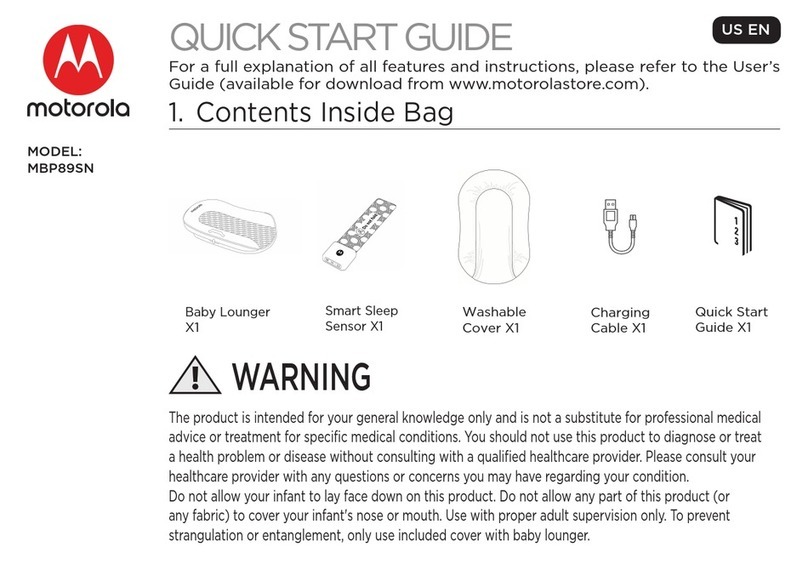 Motorola MBP89SN quick start guide