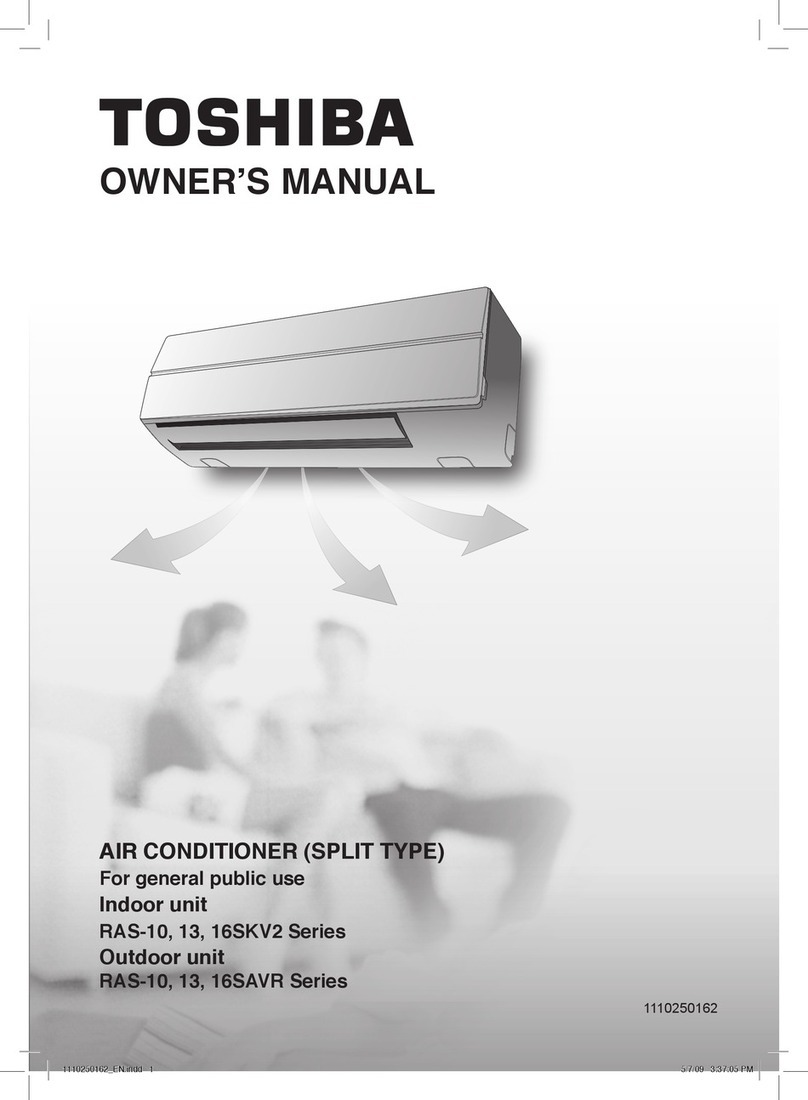 Toshiba RAS-10 series owner's manual
