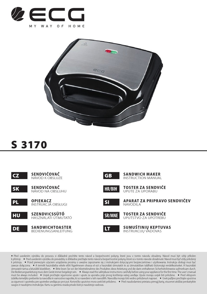 ECG S 3170 instruction manual