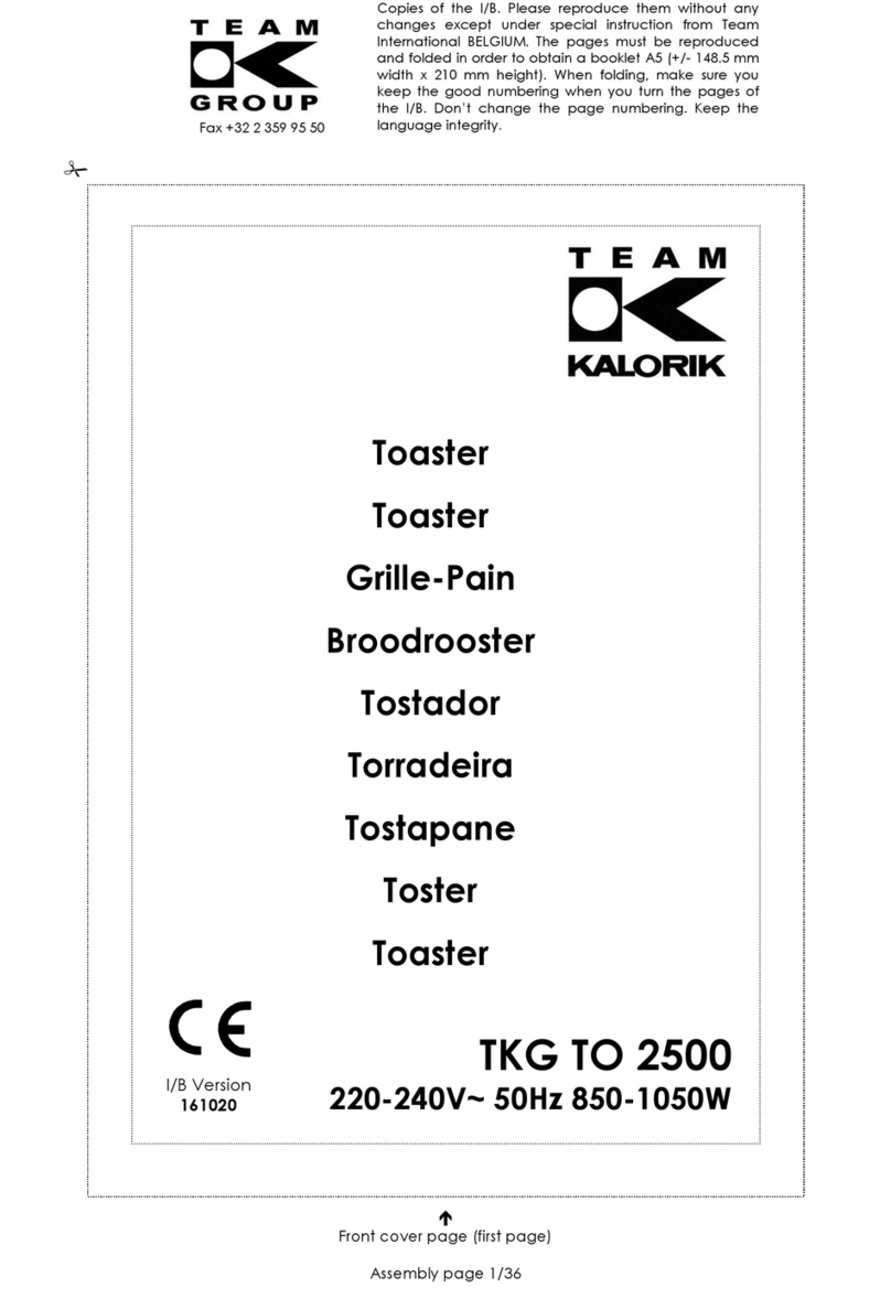 Team TKG TO 2500 manual