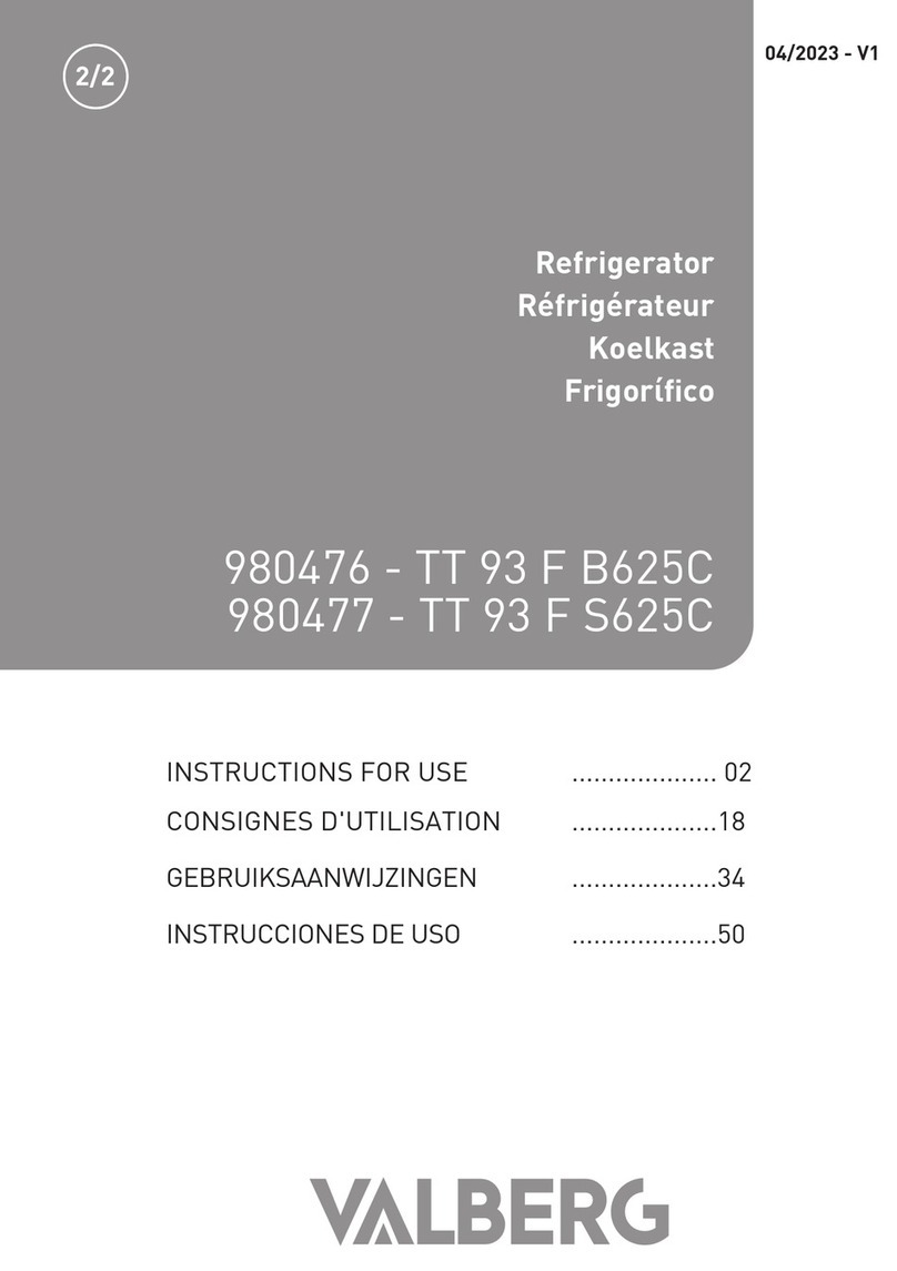 VALBERG TT 93 F B625C User manual VALBERG TT 93 F B625C User manual