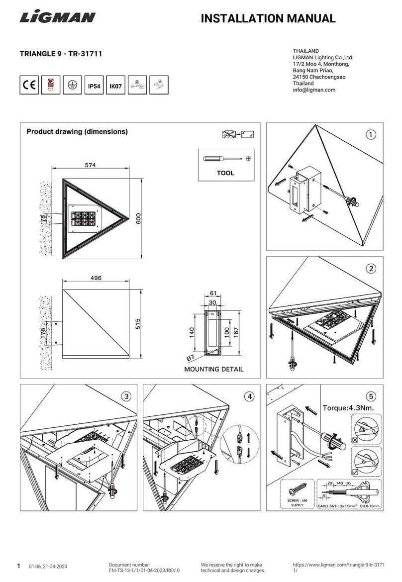 LIGMAN TR-31711 manual