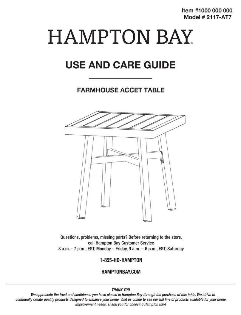 HAMPTON BAY 1000 000 000 User manual HAMPTON BAY 1000 000 000 User manual