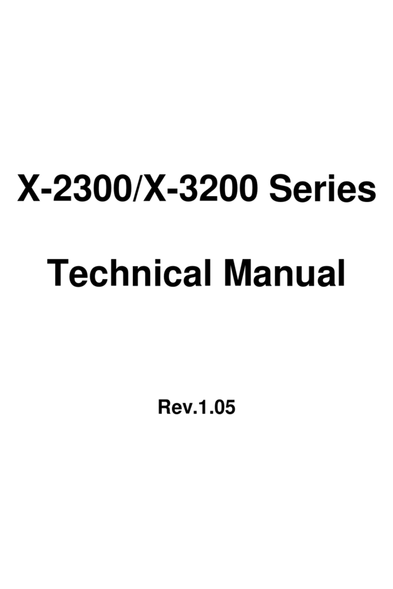 Argox X-2300 User manual Argox X-2300 User manual
