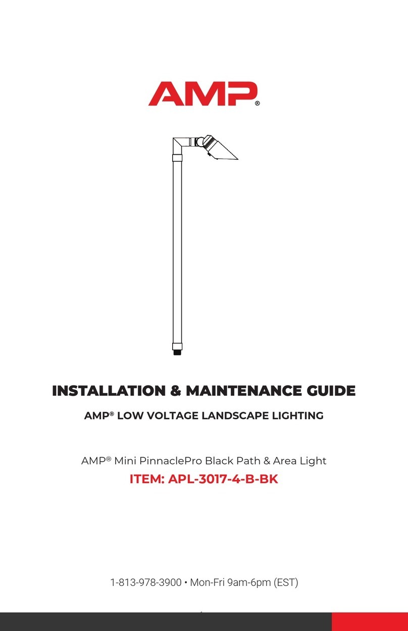 AMP APL-3017-4-B-BK Installation & maintenance guide