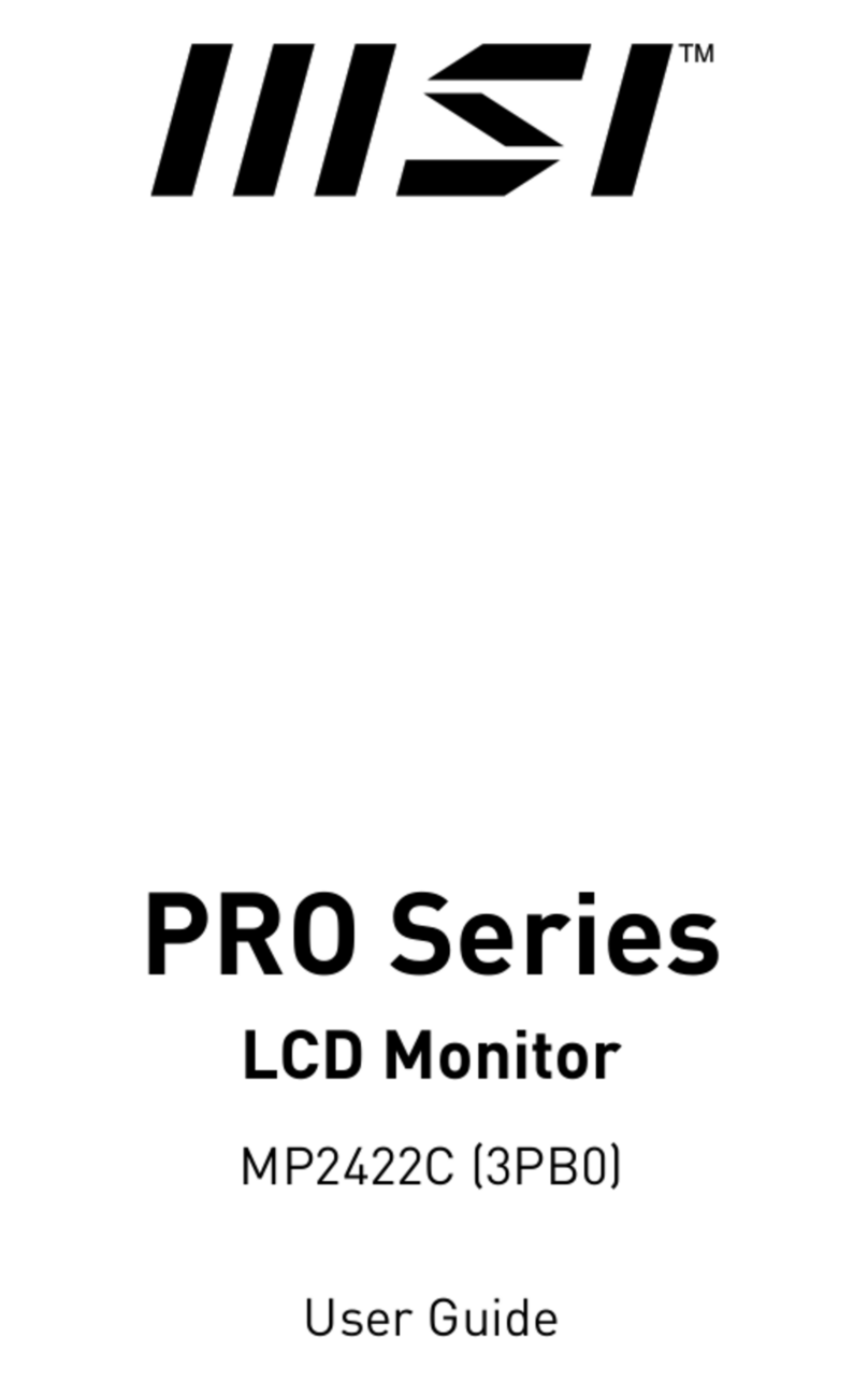 MSI MP2422C User manual
