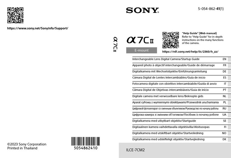 Sony a7CII Startup guide