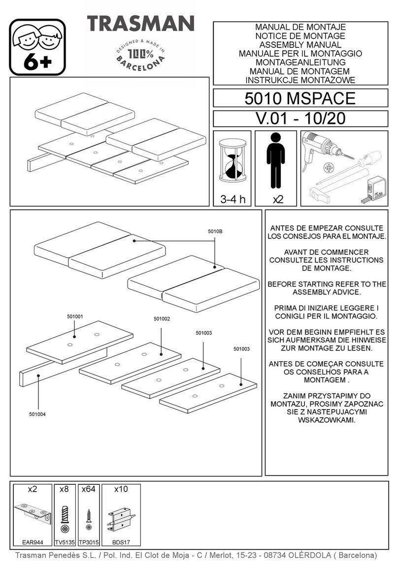 Trasman 5010 MSPACE Assembly manual