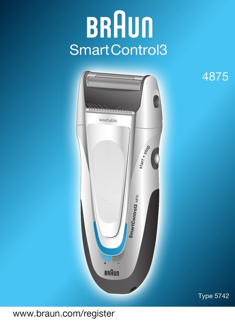 Braun 4875 User manual Braun 4875 User manual